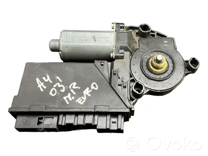 Audi A4 S4 B6 8E 8H Etuoven ikkunan nostomoottori 0130821764