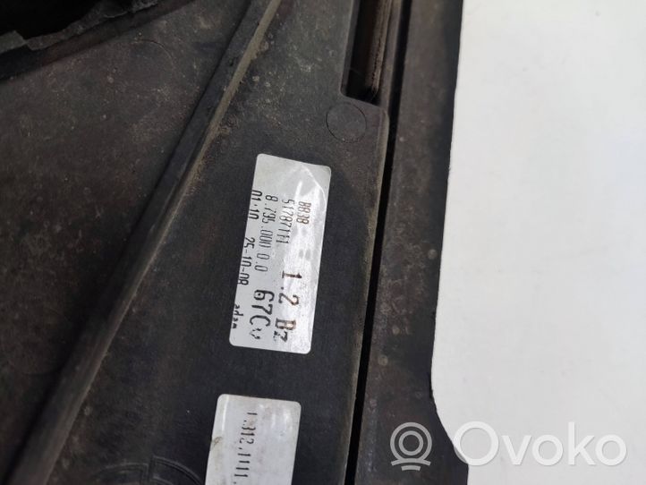 Renault Clio IV Osłona wentylatora chłodnicy 51787111