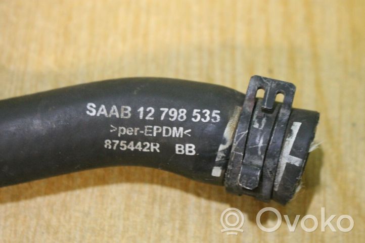 Saab 9-3 Ver2 Wąż / Przewód nagrzewnicy chłodnicy 12798535