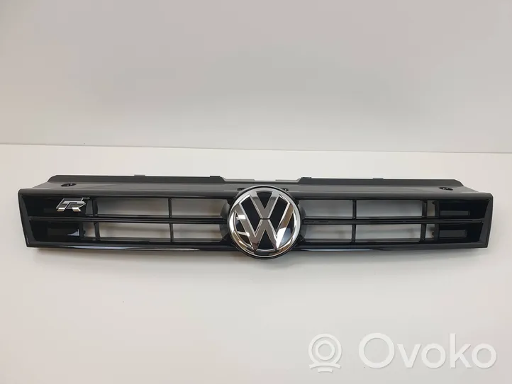 Volkswagen Polo V 6R Front bumper upper radiator grill 6R0853651AC041