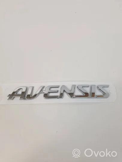 Toyota Avensis T270 Logo, emblème de fabricant 7544505140