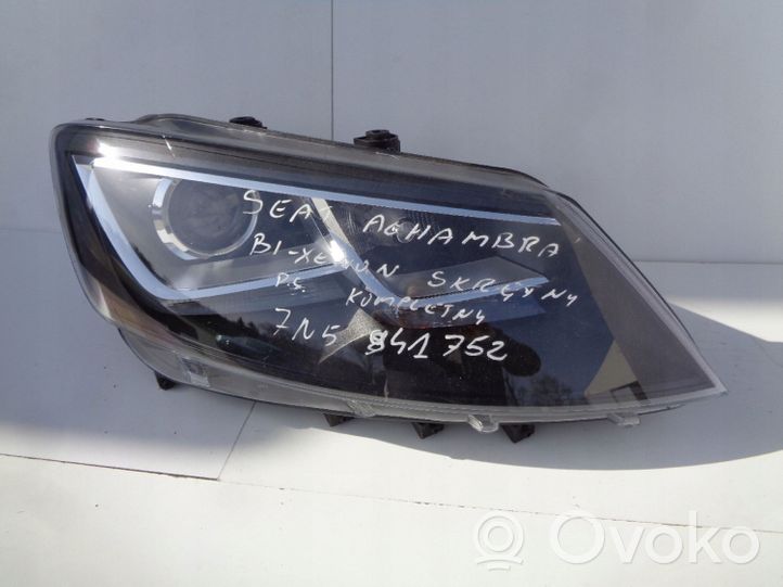 Seat Alhambra (Mk2) Headlight/headlamp 7N5941752