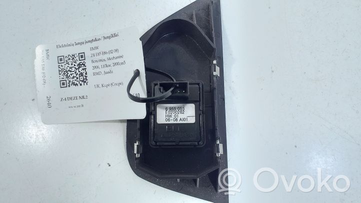 BMW Z4 E85 E86 Interruttore di controllo dell’alzacristalli elettrico 6955055