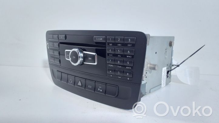 Mercedes-Benz B W246 W242 Radio/CD/DVD/GPS-pääyksikkö A2469003405