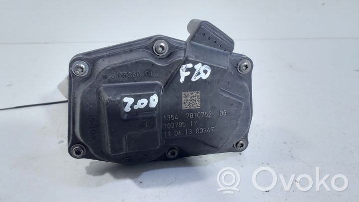 BMW 1 F20 F21 Clapet d'étranglement 7810752