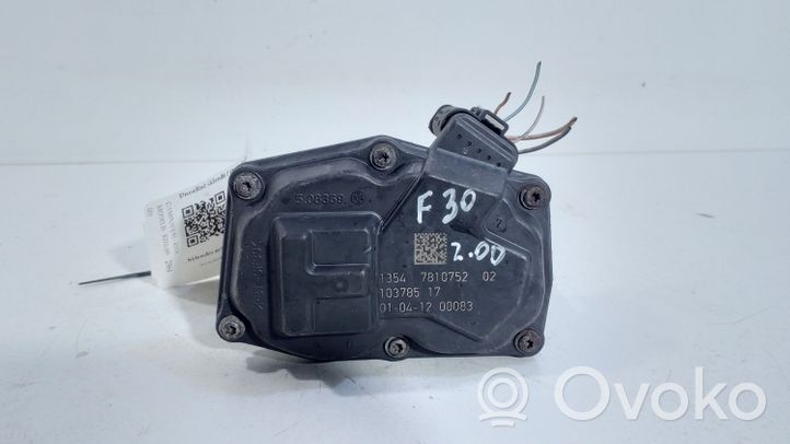 BMW 3 F30 F35 F31 Clapet d'étranglement 7810752