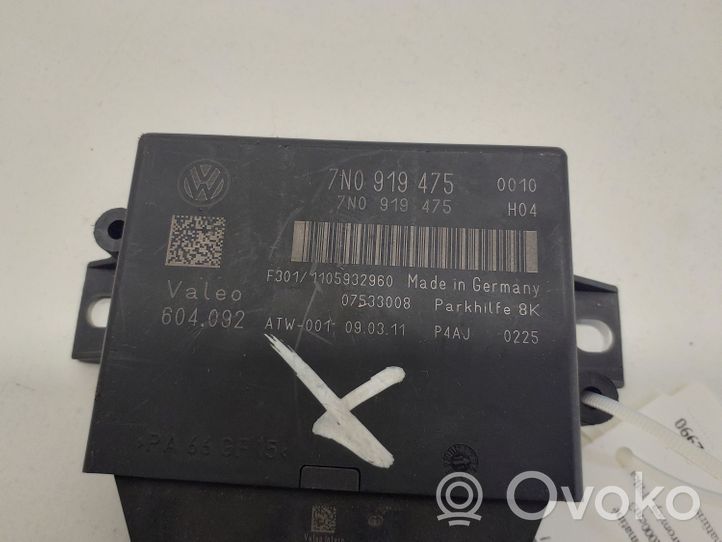 Volkswagen Sharan Parking PDC control unit/module 7N0919475