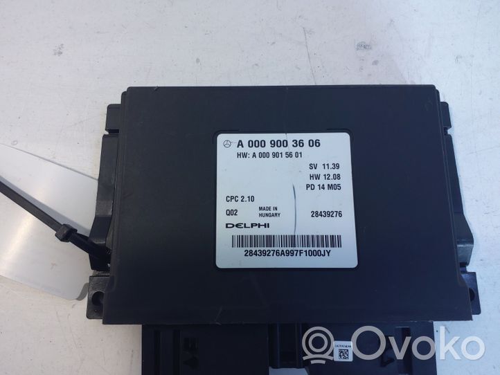 Mercedes-Benz B W246 W242 Module de contrôle de boîte de vitesses ECU A0009003606