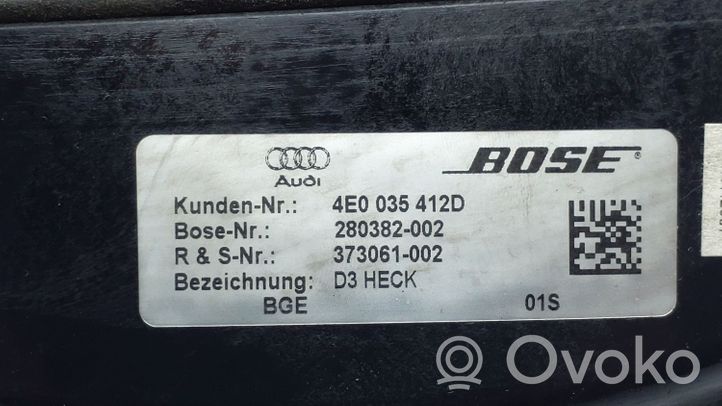 Audi A8 S8 D3 4E Subwoofer altoparlante 4E0035412D