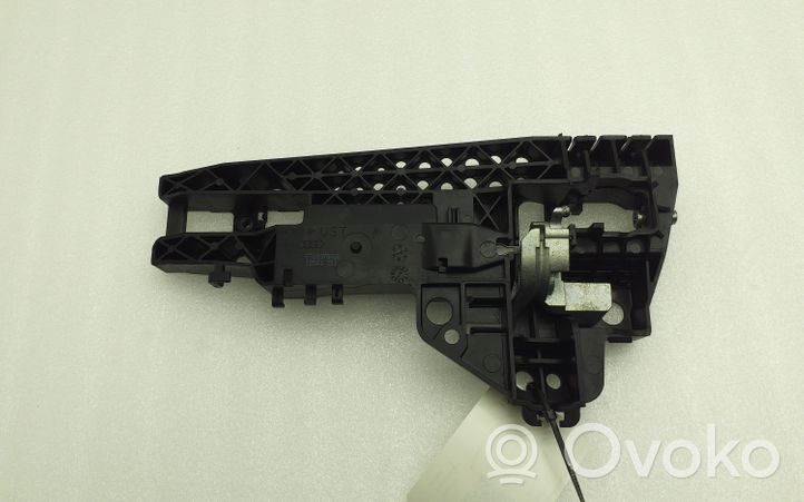 Audi Q5 SQ5 Support extérieur, poignée de porte arrière 8T0837886B