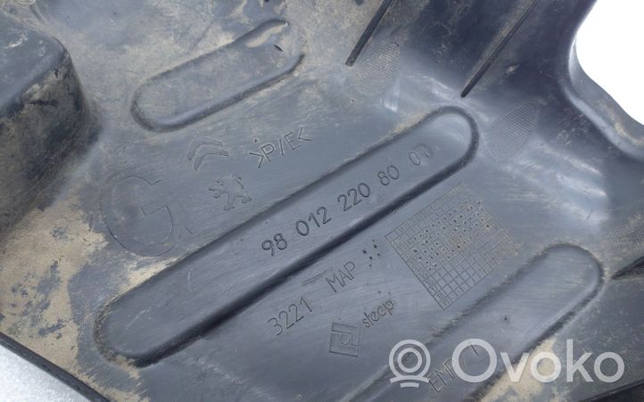 Citroen C4 Cactus Osłona tylna podwozia 9801222080