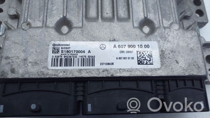 Mercedes-Benz B W246 W242 Moottorin ohjainlaite/moduuli A6079001800