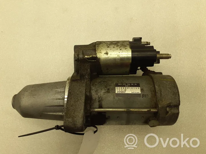 Mercedes-Benz A W176 Starter motor A2709060026