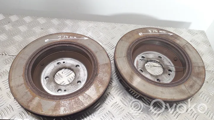 Hyundai Genesis Aizmugurējais bremžu disks 