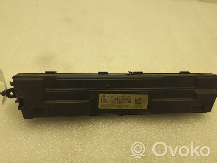 BMW 3 F30 F35 F31 Oro kondicionieriaus/ klimato/ pečiuko valdymo blokas (salone) 64119354146