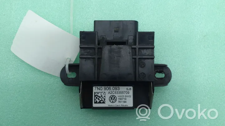 Volkswagen Sharan Polttoaineen ruiskutuspumpun ohjainlaite/moduuli 7N0906093