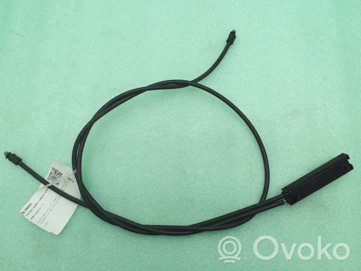 BMW X1 E84 Cable de apertura del capó/tapa del motor 7184432