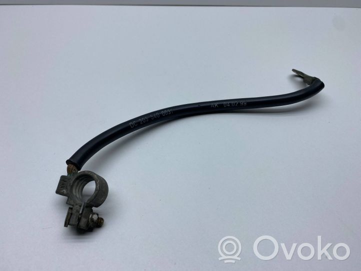 Mercedes-Benz C W203 Negative earth cable (battery) 2035400031