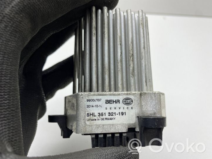 BMW 3 E46 Motorino ventola riscaldamento/resistenza ventola 5HL351321 191