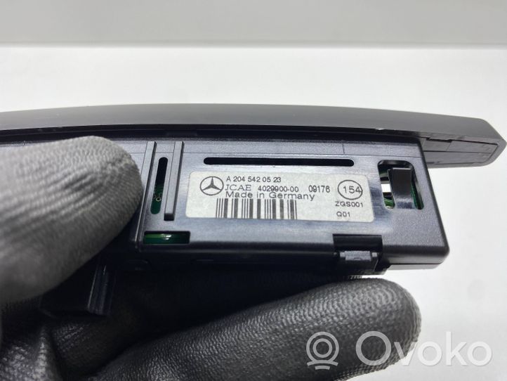 Mercedes-Benz C W204 Parking PDC sensor display screen A2045420523