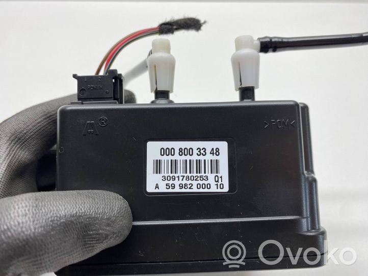 Mercedes-Benz C W204 Door central lock control unit/module 0008003348