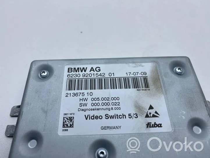 BMW 7 F01 F02 F03 F04 Module de contrôle vidéo 9201542