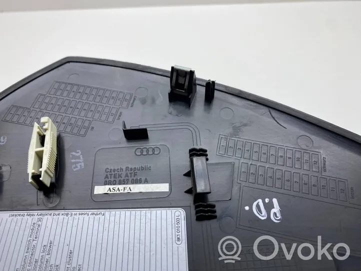 Audi Q5 SQ5 Rivestimento estremità laterale del cruscotto 8R0857086A