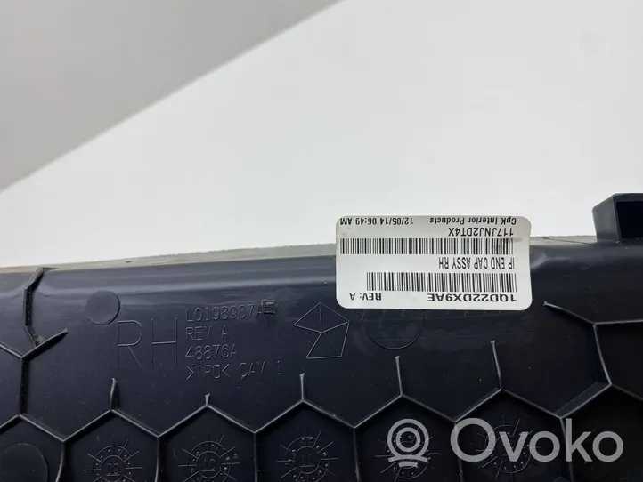 Dodge Charger Garniture d'extrémité latérale du tableau de bord L0198987AE
