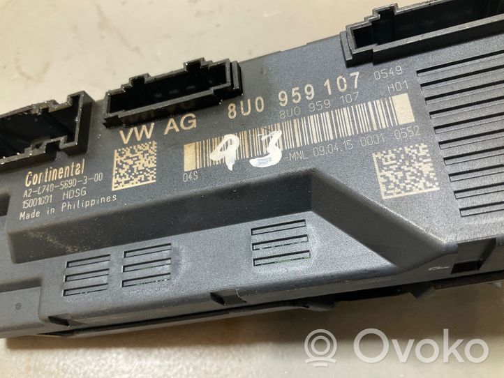 Audi Q3 8U Tailgate/trunk control unit/module 8U0959107