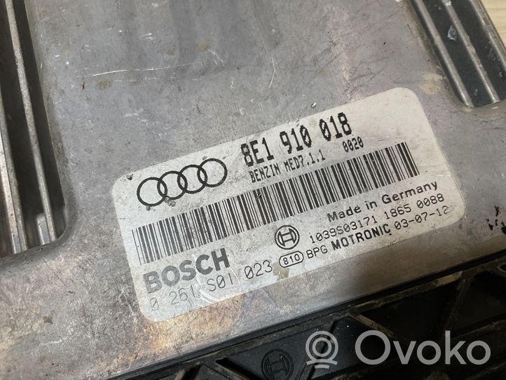 Audi A4 S4 B6 8E 8H Calculateur moteur ECU 8E1910018