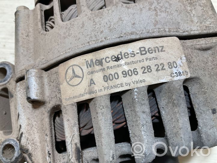 Mercedes-Benz Sprinter W906 Alternador A0009062822