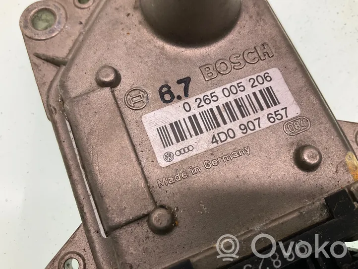 Audi A8 S8 D2 4D Sensore di imbardata accelerazione ESP 4D0907657