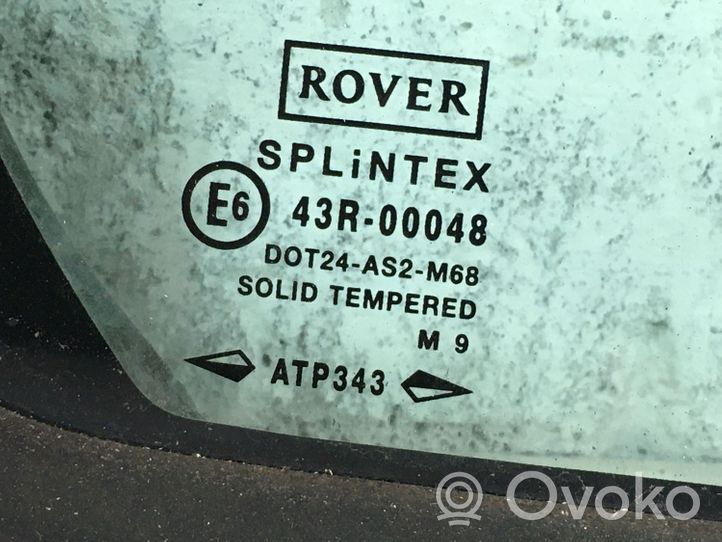 Rover 45 Vetro del deflettore posteriore E643R00048