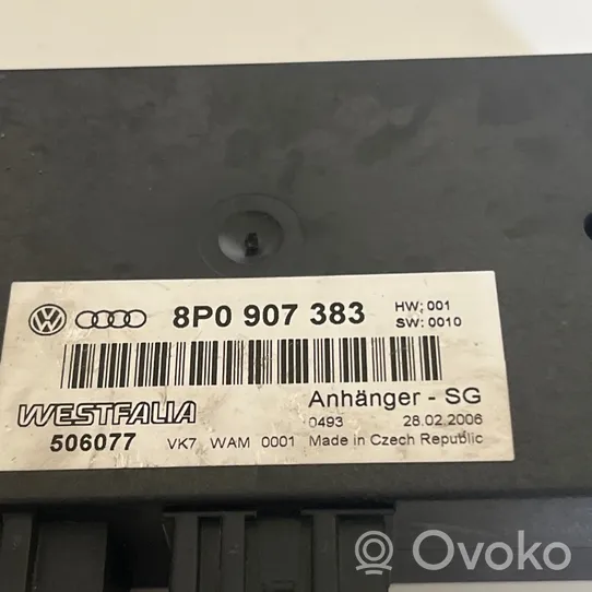 Skoda Octavia Mk2 (1Z) Steuergerät/Modul für die Anhängerkupplung 8P0907383