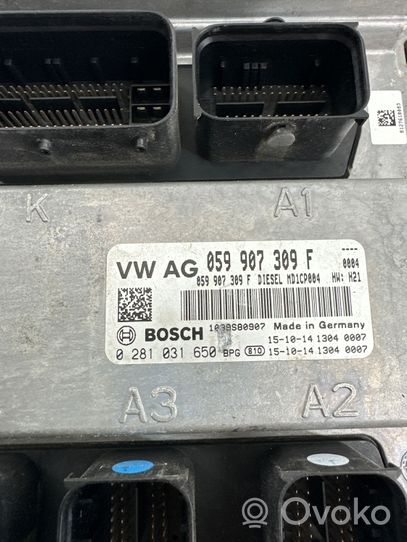 Audi A4 S4 B9 Sterownik / Moduł ECU 059907309F