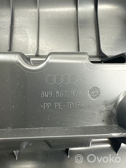 Audi A4 S4 B9 Apdaila bagažinės dangčio (komplektas) 8W9867979