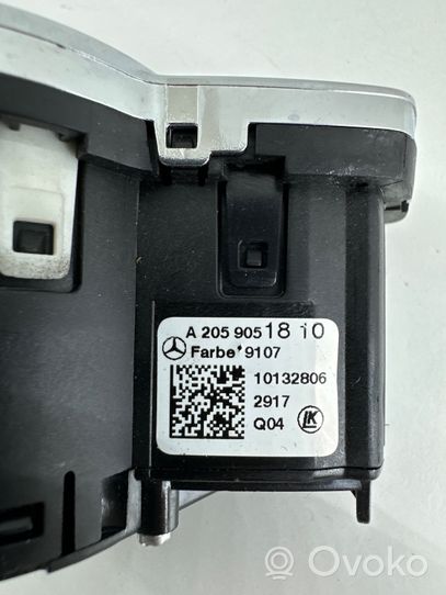 Mercedes-Benz GLC X253 C253 Interruptor de luz A2059051810