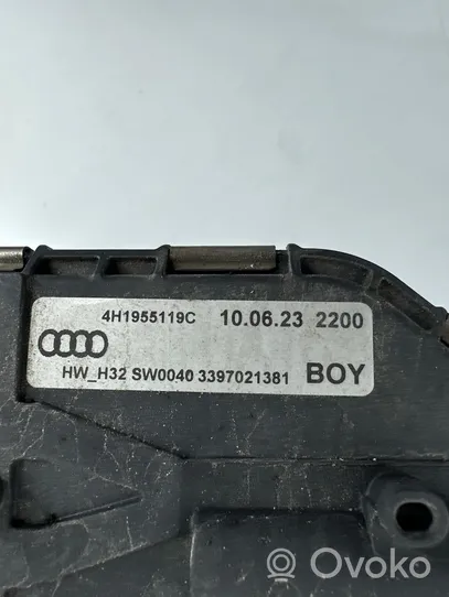 Audi A8 S8 D4 4H Mechanizm i silniczek wycieraczek szyby przedniej / czołowej 4H1955023C