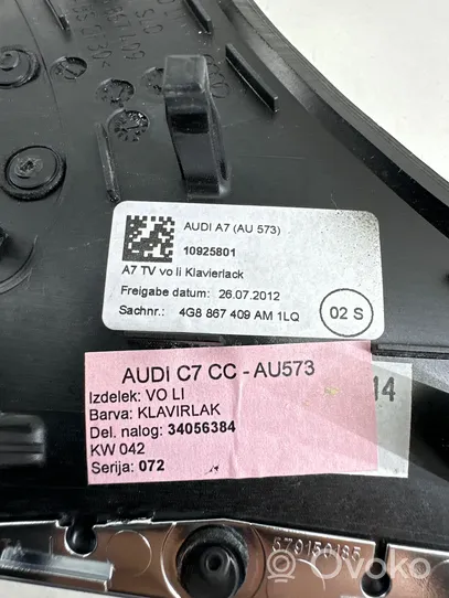 Audi A7 S7 4G Muu etuoven verhoiluelementti 4G8867409AM