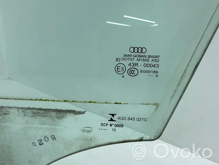 Audi A6 S6 C7 4G Vitre de fenêtre porte avant (4 portes) 4G0845021C