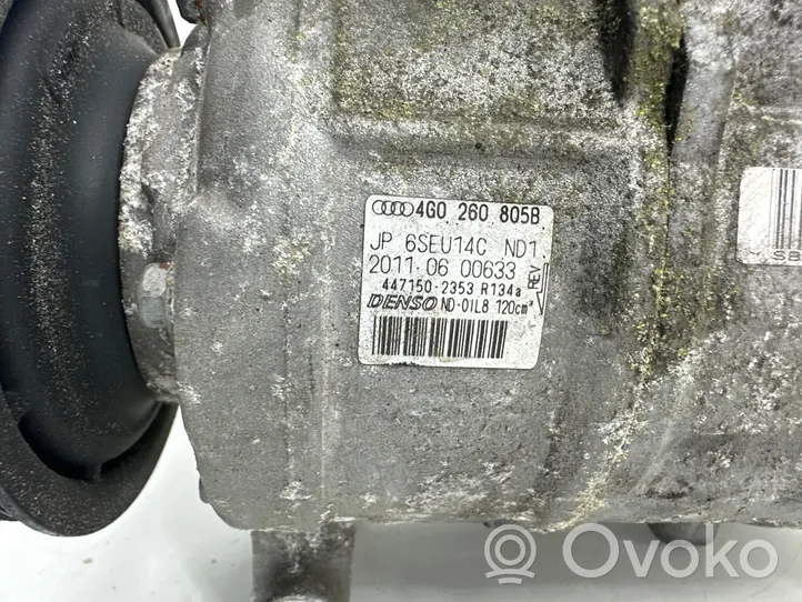 Audi A7 S7 4G Compresor (bomba) del aire acondicionado (A/C)) 4G0260805B