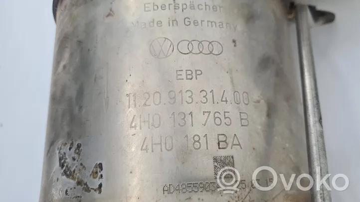 Audi A7 S7 4G Katalizatorius/ FAP/DPF kietųjų dalelių filtras 4H0131765B