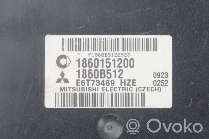 Mitsubishi Colt CZ3 Calculateur moteur ECU 1860151200