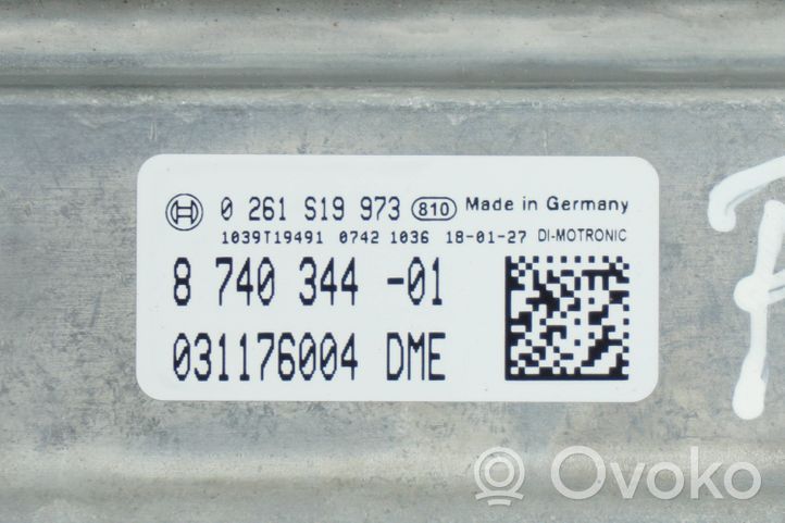 BMW 3 F30 F35 F31 Sterownik / Moduł ECU 8740344