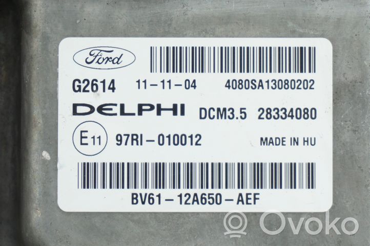 Ford C-MAX II Dzinēja vadības bloks BV6112A650AEF