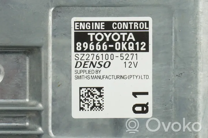 Toyota Hilux (AN10, AN20, AN30) Calculateur moteur ECU 896660KQ12