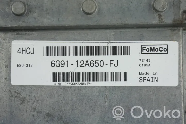 Ford S-MAX Moottorin ohjainlaite/moduuli 6G9112A650FJ