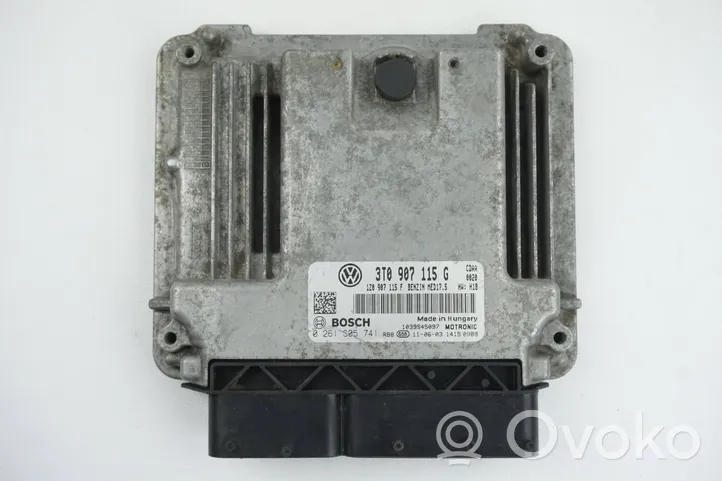 Skoda Octavia Mk2 (1Z) Sterownik / Moduł ECU 3T0907115G