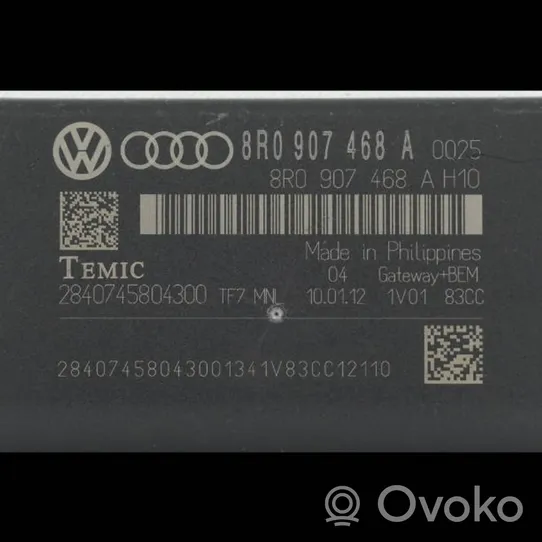 Audi A4 S4 B8 8K Modulo di controllo accesso 8R0907468A