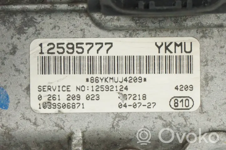 Cadillac SRX Calculateur moteur ECU 12595777